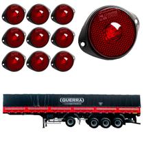 10 Lanterna Frontal Guerra LED Rubi 65mm c/ Suporte - Fio 10 Lanterna Frontal Guerra LED Rubi 65mm c/ Suporte - Fio