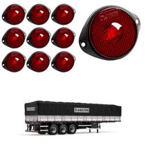 10 Lanterna Frontal Randon LED Rubi 65mm c/ Sup. - Conect. 10 Lanterna Frontal Randon LED Rubi 65mm c/ Sup. - Conect.