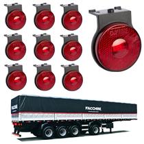 10 Lanterna Lateral Facchini LED Rubi 65mm C/ Sup. - Conect