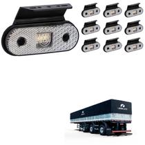 10 Lanterna Lateral Librelato LED Cristal c/ Supt - Fio