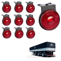 10 Lanterna Lateral Librelato LED Rubi 65mm c Suporte - Fio