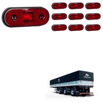 10 Lanterna Lateral Librelato LED Rubi Saída Fios