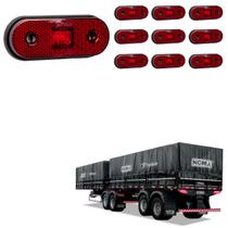 10 Lanterna Lateral Noma LED Rubi Saída Fios 10 Lanterna Lateral Noma LED Rubi Saída Fios