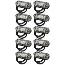 10 Lanterna Superior P/ Furgão Posipoint 12/24v Asp0823300