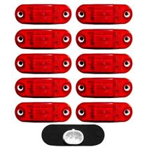 10 Lanterna Vigia Placa para Ônibus Caminhão 2 LED BIVOLT VM 10 Lanterna Vigia Placa para Ônibus Caminhão 2 LED BIVOLT VM