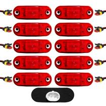 10 Lanterna Vigia Teto Ônibus Caminhão 2 LED BIVOLT VM +Conector 10 Lanterna Vigia Teto Ônibus Caminhão 2 LED BIVOLT VM +Conector