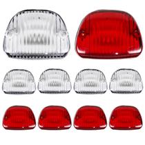 10 Lanterna Vigia Teto para Ônibus Marcopolo G6 + Soquete LENTE ALTA