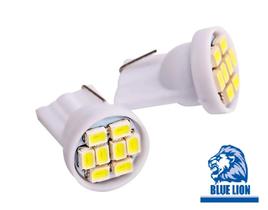 10 Leds Lâmpada T10 8 Leds Smd Pingo Luz W5w 1026 Carro Moto