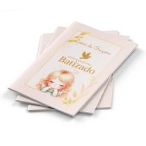 10 LIvrinhos Orações P/ Lembrancinha Batizado anjinha