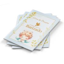 10 LIvrinhos Orações P/ Lembrancinha Batizado anjinho