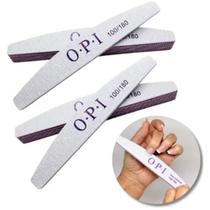 10 Lixa de unhas Boomerang 100/180 gramaturas Manicure