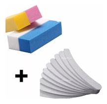 10 Lixas Banana + 10 Lixas Bloco Fecha Poros 10 Lixas Banana + 10 Lixas Bloco Fecha Poros