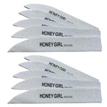 10 Lixas Honey Girl Faca Facão Para Unha Gel 280/400