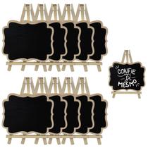 10 Lousa Quadro Decorativo Com Tripé para Recados 35x30cm 10 Lousa Quadro Decorativo Com Tripé para Recados 35x30cm