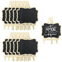10 Lousas Quadro Decorativo Com Tripé para Recados 10 Lousas Quadro Decorativo Com Tripé para Recados