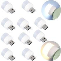 10 Luminária Led Usb Luz Leitura Lampada Portátil Atacado 10 Luminária Led Usb Luz Leitura Lampada Portátil Atacado