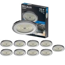 10 Luminárias Led Highbay 6500k 100w Biv Ledvance 7023226