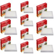 10 Luminárias Led Quadrada Sobrepor 24w 4000k Bivolt