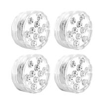 10 Luzes LED RGB Magnéticas Subaquáticas 16 Cores Para Aquário, Piscina E Iluminação De Plantas