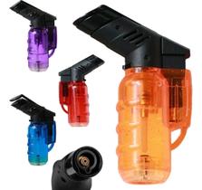 10 Maçarico Mini Portátil Recarregável Ultra Chama