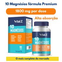 10 MAGNÉSIOS 10 em 1 1800MG por dose CONCENTRADO
