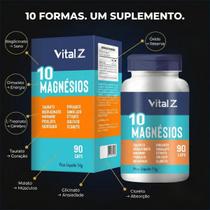 10 MAGNÉSIOS 10 em 1 1800MG por dose CONCENTRADO