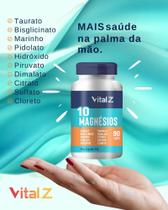 10 magnésios 90 capsulas o mais completo do mercado - Vital Z