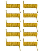 10 Mangueira Espiral Carreta Para Freio A Ar Caminhão Amarela 5,5mts