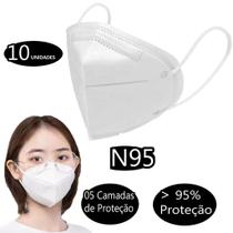10 Máscara de Alta qualidade Proteção Pff2 N95 Padrão KN95