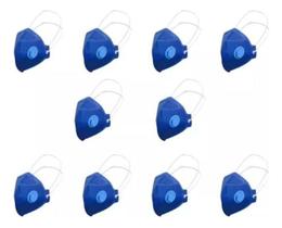 10 Máscaras Pff2-s Com Válvula - Máxima Proteção E Conforto 10 Máscaras Pff2-s Com Válvula - Máxima Proteção E Conforto