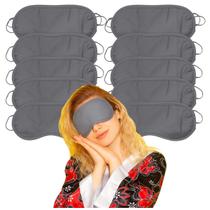 10 Máscaras Tapa Olhos Pra Dormir com Elástico Confortável