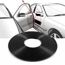10 metros Borracha Protetora para Porta de Carro e Bordas Veiculo Universal Carro Preto Fosco