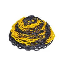 10 Metros Corrente Zebrada Elo Grande Sinalização P Pedestal