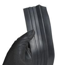 10 Metros de Cantoneira Testeira de Borracha Para Escada 60x35x3,5mm Borrachas Londrina