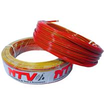 10 metros de fio bicolor cristal 2x0,50mm cabo paralelo polarizado de qualidade para instalações