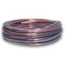 10 Metros de Fio Paralelo Cabo de Som Automotivo 2x14AWG 1,5mm 12V Duplo Cristal Para Alto Falante