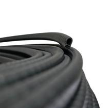 10 Metros de Perfil de Borracha Debrum Casca de Cobra 9x14mm Borrachas Londrina