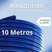 10 Metros Mangueira 3/4 2,5mm Reforçada Grossa Boa Envio 24h