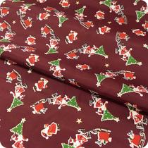 10 Metros Tecido Estampado Natal Toalha de Mesa Enfeite Leve 10 Metros Tecido Estampado Natal Toalha de Mesa Enfeite Leve