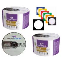 10 Mídia Virgem Cd-r maketeck Logo 700mb 80min Original C/ENVELOPE 10 Mídia Virgem Cd-r maketeck Logo 700mb 80min Original C/ENVELOPE