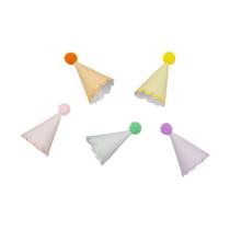 10 Mini Chapeuzinhos Decorativos Mix Candy Colors Tem Festejo - Inspire sua Festa Loja