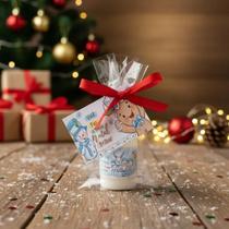 10 Mini Hidratantes Natal Kit Lembrancinhas Natalinas para Festas de Fim de Ano Mimo
