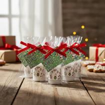 10 Mini Hidratantes Natal Kit Lembrancinhas Natalinas para Festas de Fim de Ano Mimo