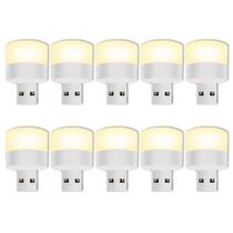 10 Mini Luminária LED Portátil USB Com Proteção Para Os Olhos