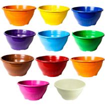 10 Mini Vasos plastico Cuia 13 volume 500 Ml Coloridas para cactos e suculentas - MSPAISAGISMO