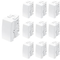 10 Módulo Interruptor Paralelo Fame Habitat 16A Branco 10 Módulo Interruptor Paralelo Fame Habitat 16A Branco