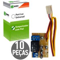 10 Módulo Relê Temporizador Port Luz Trava Garagem com Flat 4 Vias A2802 Ipec 10 Módulo Relê Temporizador Port Luz Trava Garagem com Flat 4 Vias A2802 Ipec