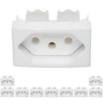 10 Módulo Tomada Branco Lunare 2p+t 250v 20a - Schneider