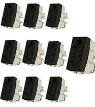 10 Módulos Tomada 2P+T 20A Ebony Clean Margirius 16819