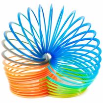10 Molas Maluca Plástico Colorida Arco Iris Brinquedo Festa